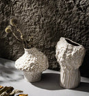 DecorBites™ Nordic Ceramic Vase with Pampas Grass