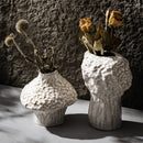 DecorBites™ Nordic Ceramic Vase with Pampas Grass