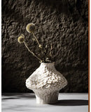 DecorBites™ Nordic Ceramic Vase with Pampas Grass
