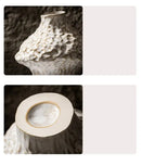 DecorBites™ Nordic Ceramic Vase with Pampas Grass
