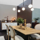 DecorBites™ Nordic Comet Glass Ball Chandelier - Elegant Home Décor
