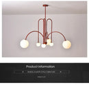 DecorBites™ Nordic Comet Glass Ball Chandelier - Elegant Home Décor
