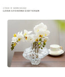 DecorBites™ Nordic Frosting Glass Vase - Modern Home Decor
