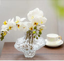 DecorBites™ Nordic Frosting Glass Vase - Modern Home Decor