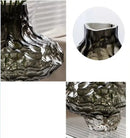 DecorBites™ Nordic Frosting Glass Vase - Modern Home Decor