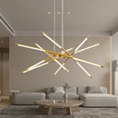 DecorBites™ Nordic Geometry LED Chandelier with Remote Control