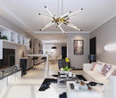 DecorBites™ Nordic Geometry LED Chandelier with Remote Control