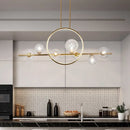 DecorBites™ Nordic Glass Bubble LED Chandelier - Black