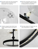 Black Bubble Glass Chandelier