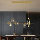 DecorBites™ Nordic Glass Bubble LED Chandelier - Black