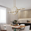 Black Bubble Glass Chandelier