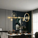 DecorBites™ Nordic Glass Bubble LED Chandelier - Black