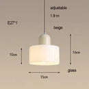 DecorBites™ Nordic Glass Chandelier for Bedroom and Bar