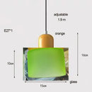 DecorBites™ Nordic Glass Chandelier for Bedroom and Bar