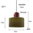 DecorBites™ Nordic Glass Chandelier for Bedroom and Bar