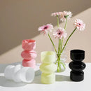 DecorBites™ Nordic Glass Flower Vase Home Decor
