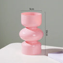 DecorBites™ Nordic Glass Flower Vase Home Decor