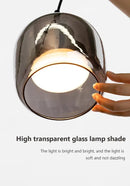 DecorBites™ Nordic Glass LED Pendant Chandelier - Modern, Luxury