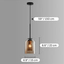 DecorBites™ Nordic Glass Pendant Lighting