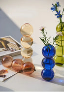 DecorBites™ Nordic Glass Vase - Home Decoration Gift
