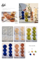 DecorBites™ Nordic Glass Vase - Home Decoration Gift