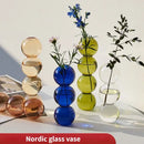 DecorBites™ Nordic Glass Vase - Home Decoration Gift