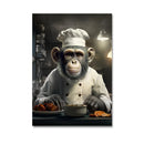 DecorBites™ Nordic Gorilla Wall Art Canvas Print