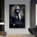 DecorBites™ Nordic Gorilla Wall Art Canvas Print
