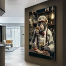 DecorBites™ Nordic Gorilla Wall Art Canvas Print