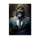 DecorBites™ Nordic Gorilla Wall Art Canvas Print