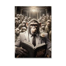 DecorBites™ Nordic Gorilla Wall Art Canvas Print