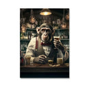 DecorBites™ Nordic Gorilla Wall Art Canvas Print