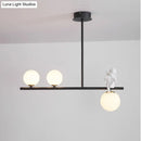 DecorBites™ Nordic Island Angel Pendant Light with Opal Glass Shade