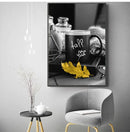 DecorBites™ Nordic Landscape Canvas Print Set - Yellow Scenery