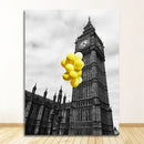 DecorBites™ Nordic Landscape Canvas Print Set - Yellow Scenery