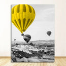 DecorBites™ Nordic Landscape Canvas Print Set - Yellow Scenery