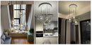 DecorBites™ Nordic LED Bubble Chandelier for Home Lighting