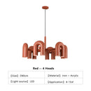 DecorBites™ Nordic LED Ceiling Chandelier for Home Decor