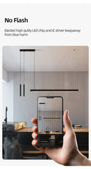 DecorBites™ Nordic LED Chandelier for Home Lighting