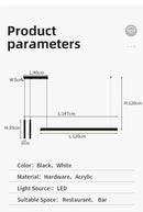 DecorBites™ Nordic LED Chandelier for Home Lighting