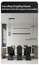 DecorBites™ Nordic LED Chandelier for Home Lighting