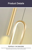 DecorBites™ Nordic LED Pendant Light for Home Decoration
