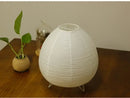 Wabi sabi white paper led table lamp bedroom lantern light