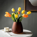 DecorBites™ Nordic Luxe Frosted Glass Vase/Table Decoration