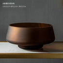 DecorBites™ Nordic Luxe Frosted Glass Vase/Table Decoration