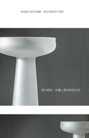 DecorBites™ Nordic Luxe Frosted Glass Vase/Table Decoration