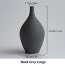 DecorBites™ Nordic Luxury Ceramic Vase for Home Décor