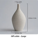 DecorBites™ Nordic Luxury Ceramic Vase for Home Décor