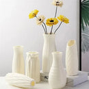 DecorBites™ Nordic Plastic Vase for Modern Home Decor
