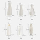 DecorBites™ Nordic Plastic Vase for Modern Home Decor